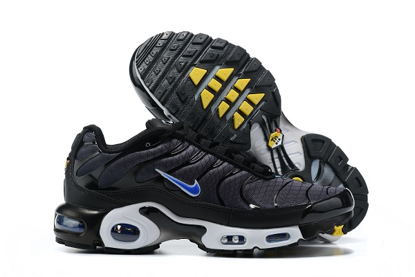 Men's Hot sale Running weapon Air Max TN Shoes Black 0182